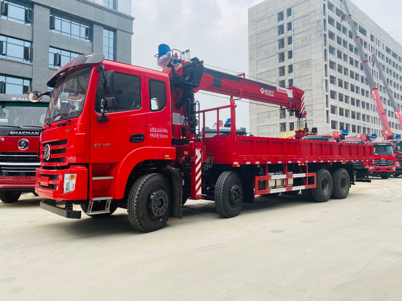 國六東風(fēng)錦程V6前四后八新飛工14噸五節(jié)臂吊機隨車吊